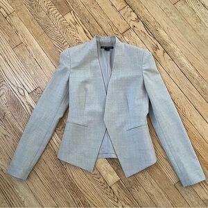 Theory Open-Front Wool Blazer